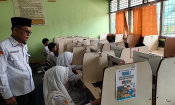 MTsN 1 Banjar Sukses Gelar ANBK 2025, Dimonitoring langsung oleh Kanwil Kemenag Kalsel dan Kemenag Kabupaten Banjar 