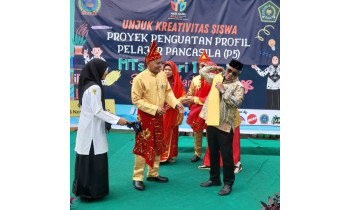 Unjuk Kreasi dan Seni, Pameran P5 pada Puncak HGN di MTsN 1 Banjar