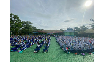 Peringatan Gerakan Nasional Aksi Begizi di MTsN 1 Banjar